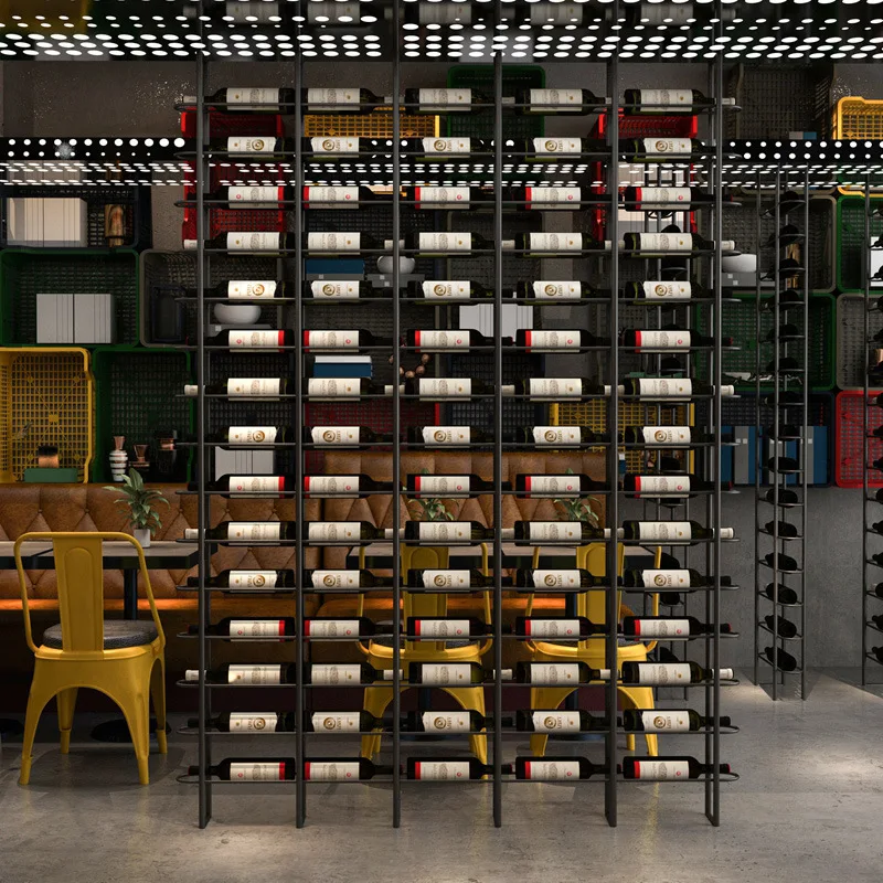 Wine Bottle Size - Bottles Shelf Wine Rack Metalic Hotel