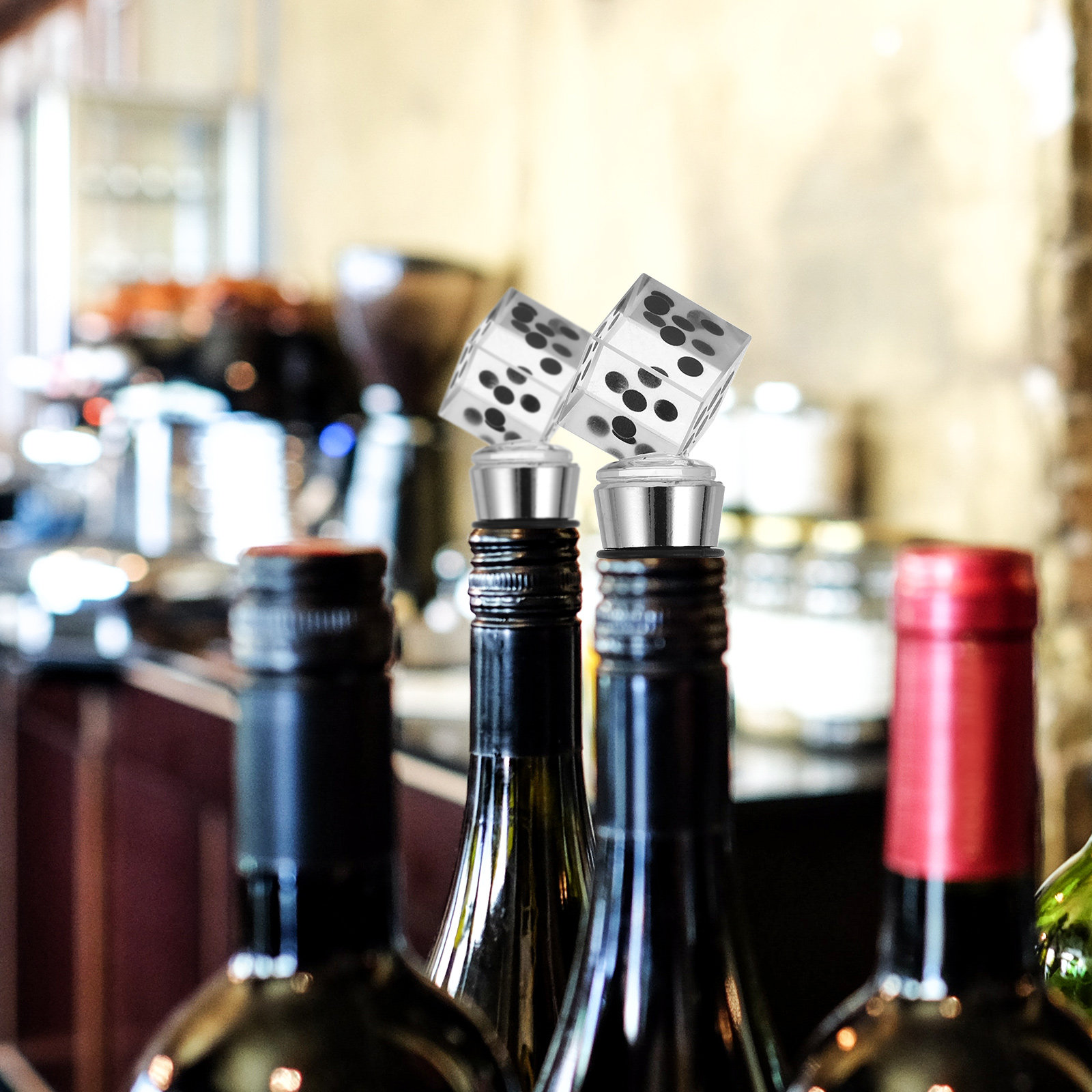 Wine Bottle Size - Clear Wine Bottle Stopper Airtight Freshness