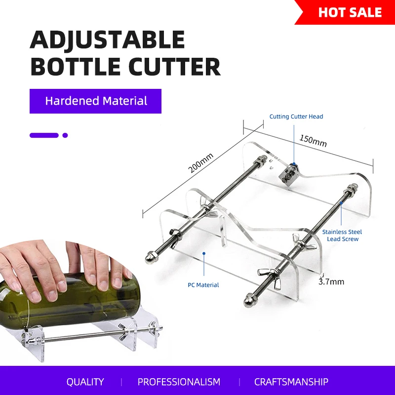 New Glass Bottle Cutter Tool,  - огляд і ціна Beer Wine Kit