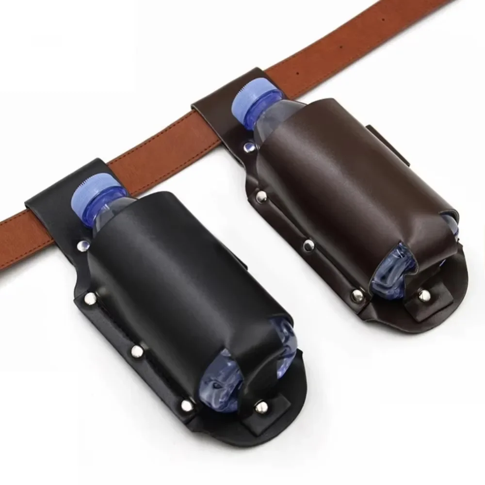 PU Leather Beer Bottle Waist H - огляд і ціна Wine Beer Holder