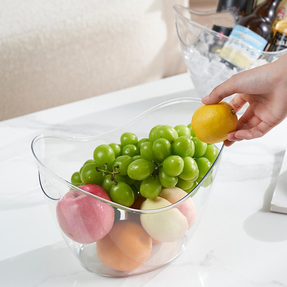 PET Plastic Ice Bucket Clear B - огляд і ціна Wine Beer Holder