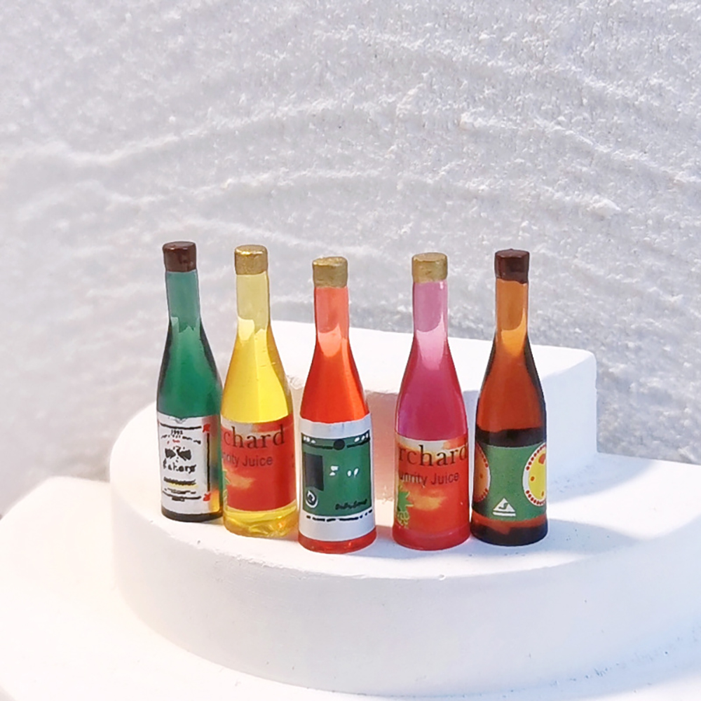 5Pcs 1/12 Dollhouse Miniature  - огляд і ціна Wine Beer Europe