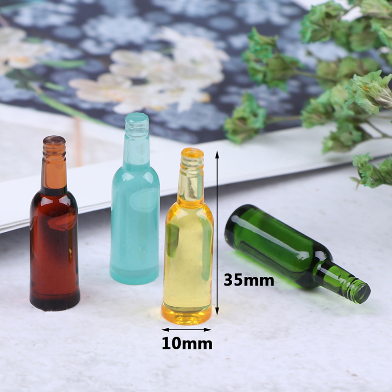 6pcs 1:12 Dollhouse Miniature  - огляд і ціна Wine Beer Usa