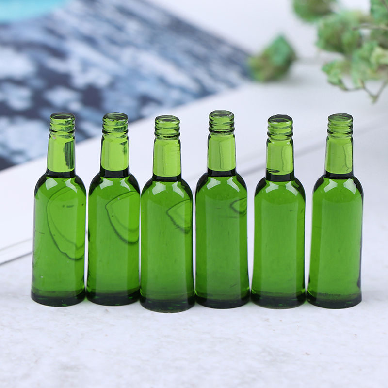 6pcs 1:12 Dollhouse Miniature  - огляд і ціна Wine Beer Usa