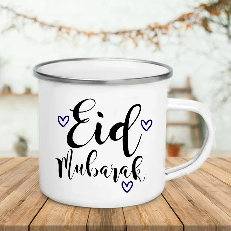 Handle Enamel Mugs Happy Eid M - огляд і ціна Wine Beer Best