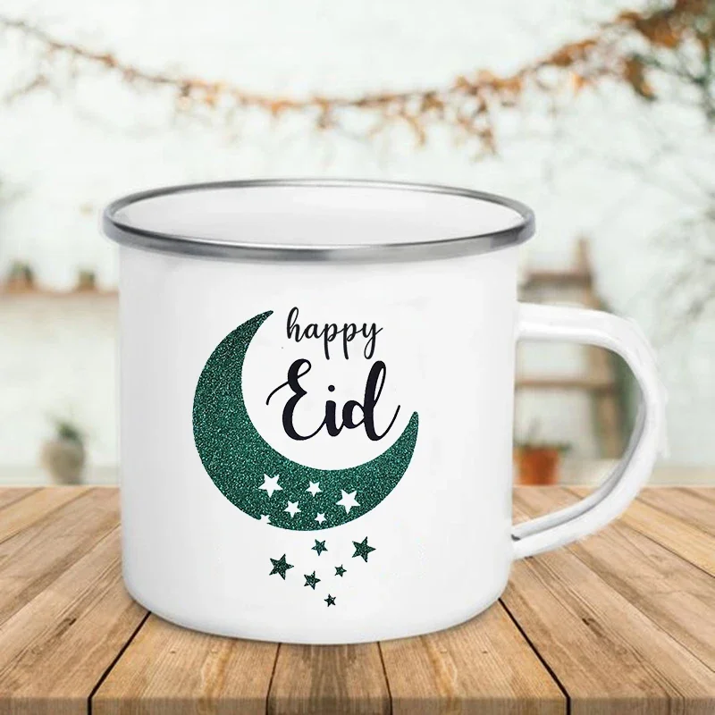 Handle Enamel Mugs Happy Eid M - огляд і ціна Wine Beer Best