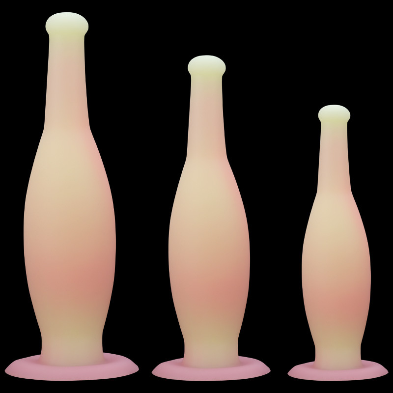 3 Sizes Anal Plug Pink Wine Bo - огляд і ціна Wine Bottle Size