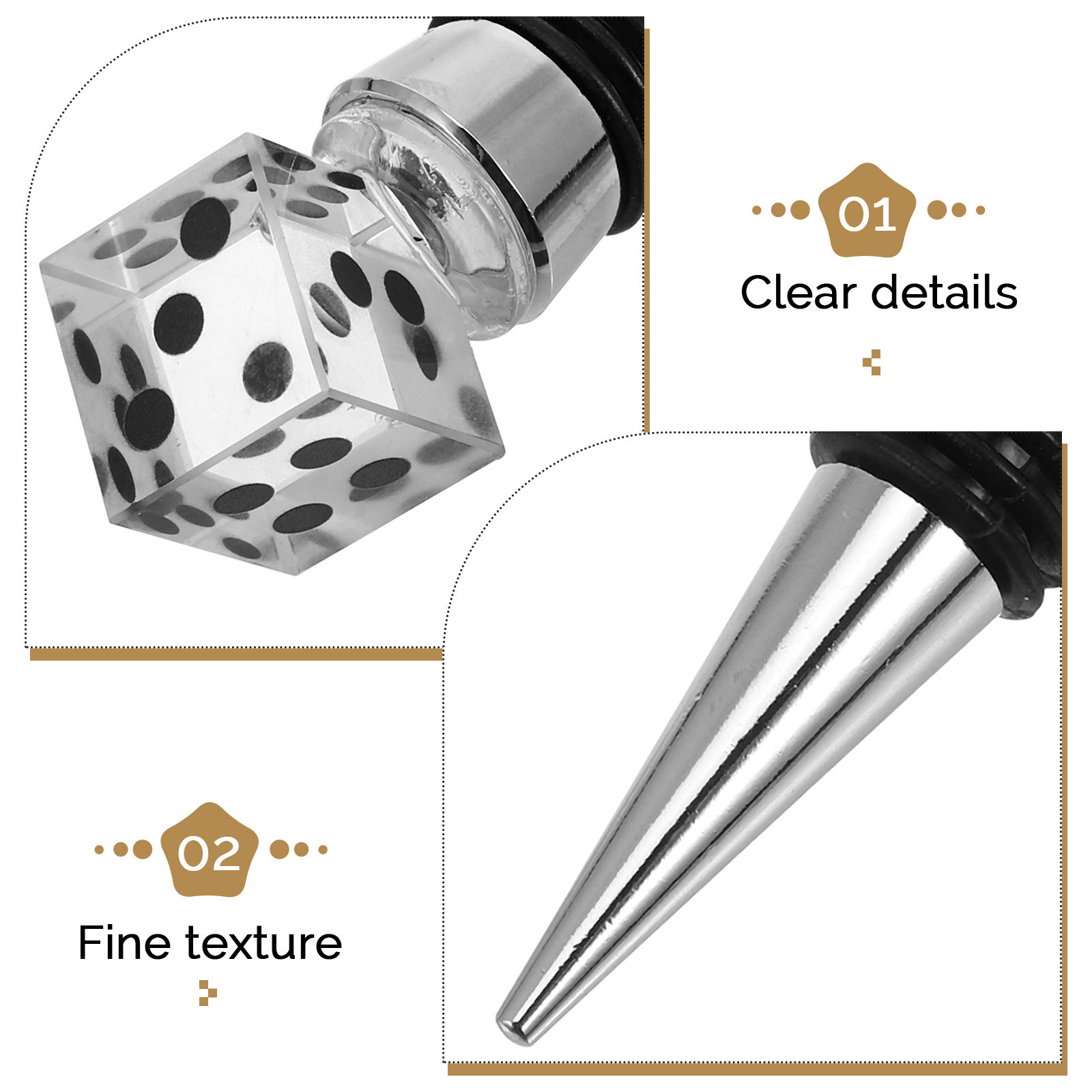 Clear Wine Bottle Stopper Airt - огляд і ціна Wine Bottle Size