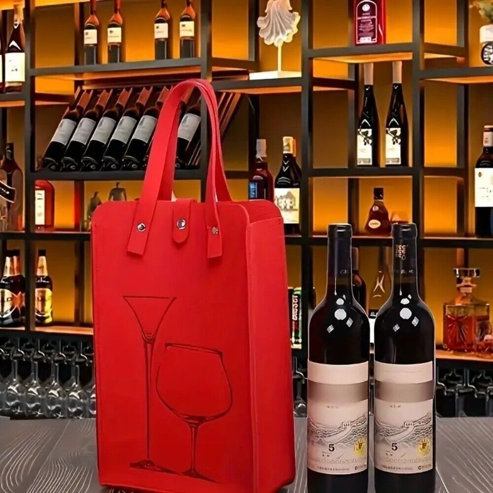 High Quality Felt Red Wine Bag - огляд і ціна Wine & Beer Unlimited Spirits