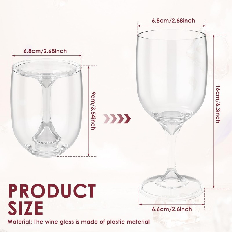 Folding Wine Glass Transparent - огляд і ціна Wine & Beer Unlimited Spirits