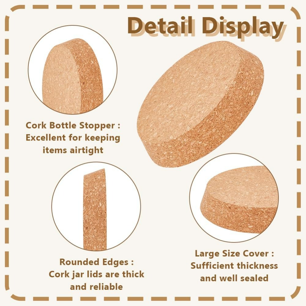 Large Cork Stoppers 5.9~6.7 In - огляд і ціна Wine Bottle Size