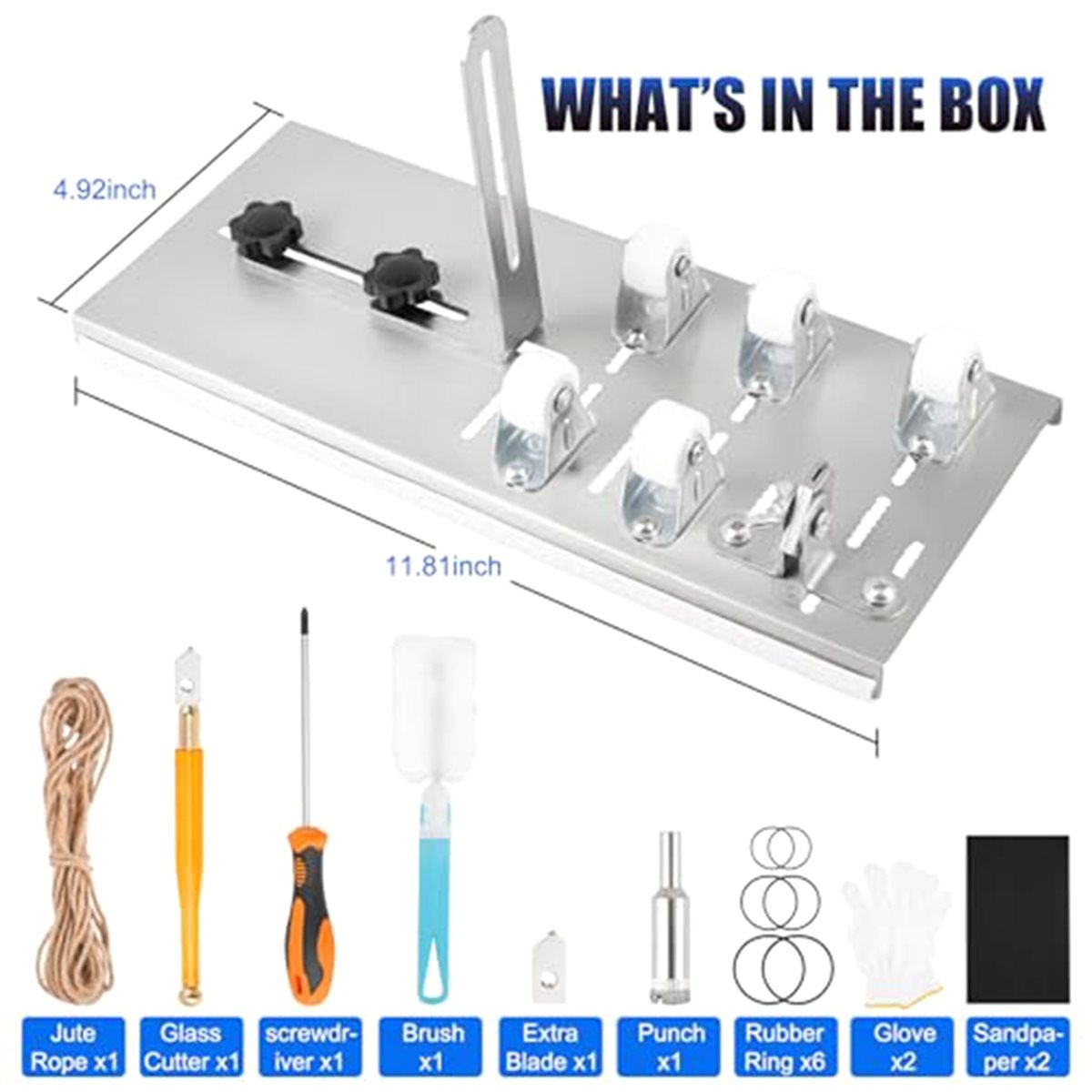 16 PCS Upgraded Glass Bottle C - огляд і ціна Beer Wine Kit