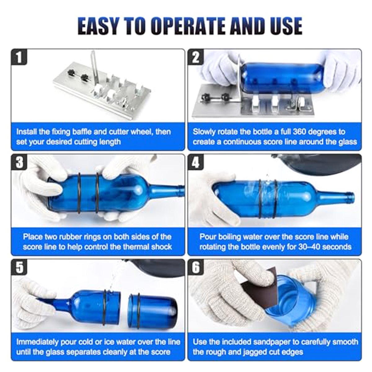 16 PCS Upgraded Glass Bottle C - огляд і ціна Beer Wine Kit