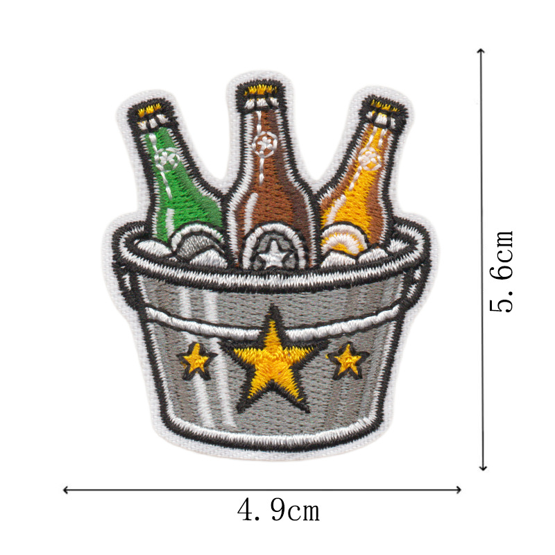 Creative Beer Element Embroide - огляд і ціна Is Wine And Beer Difference