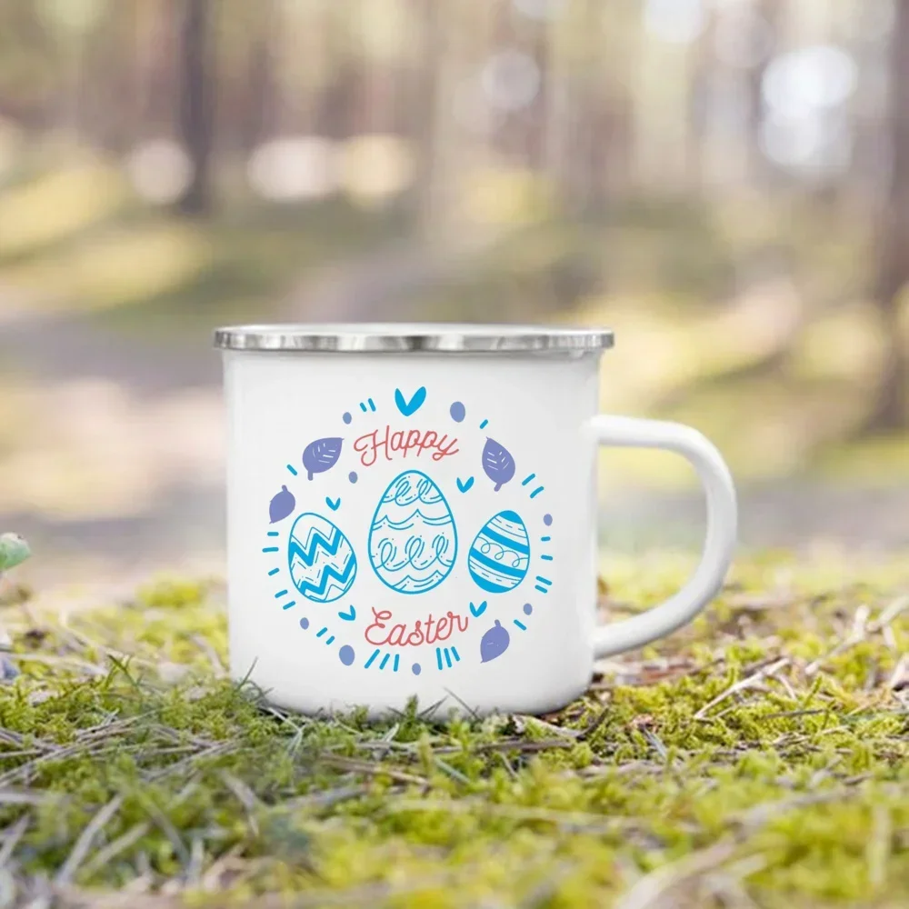 Enamel Handle Cup Happy Easter - огляд і ціна Wine Beer Best