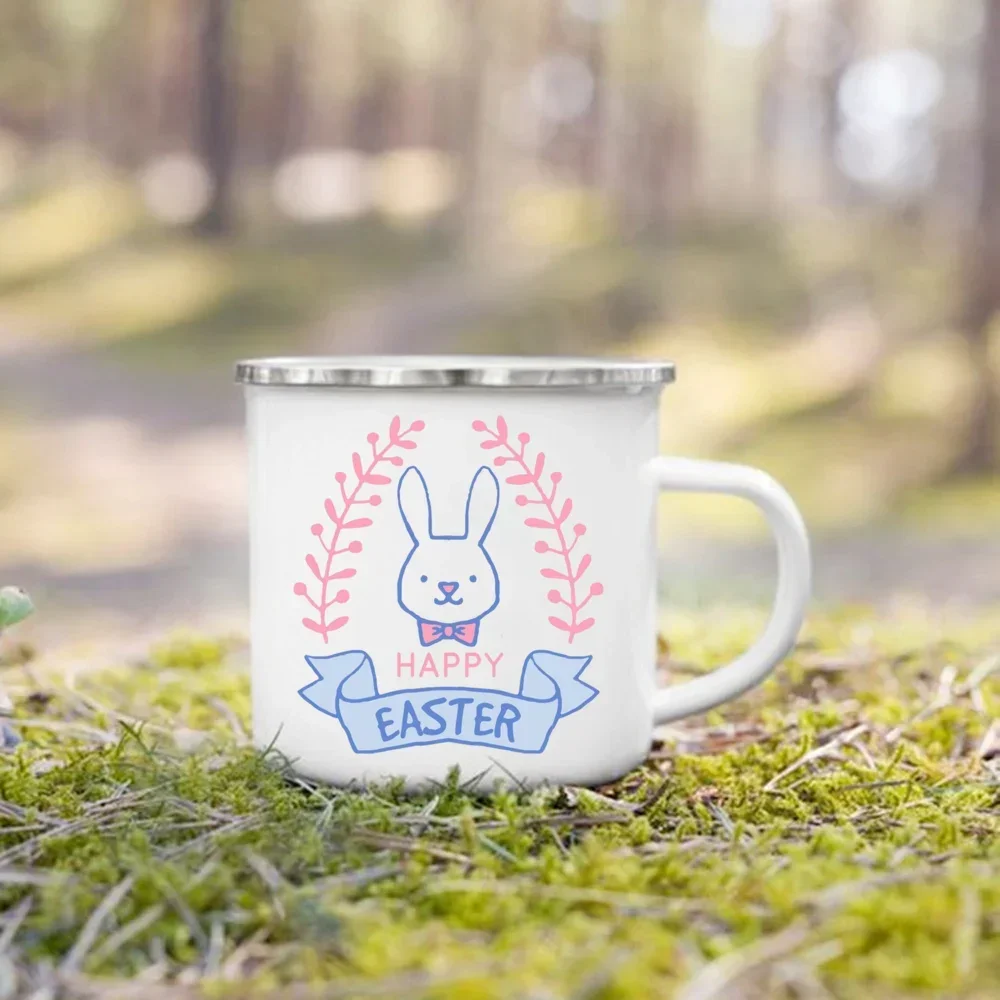 Enamel Handle Cup Happy Easter - огляд і ціна Wine Beer Best